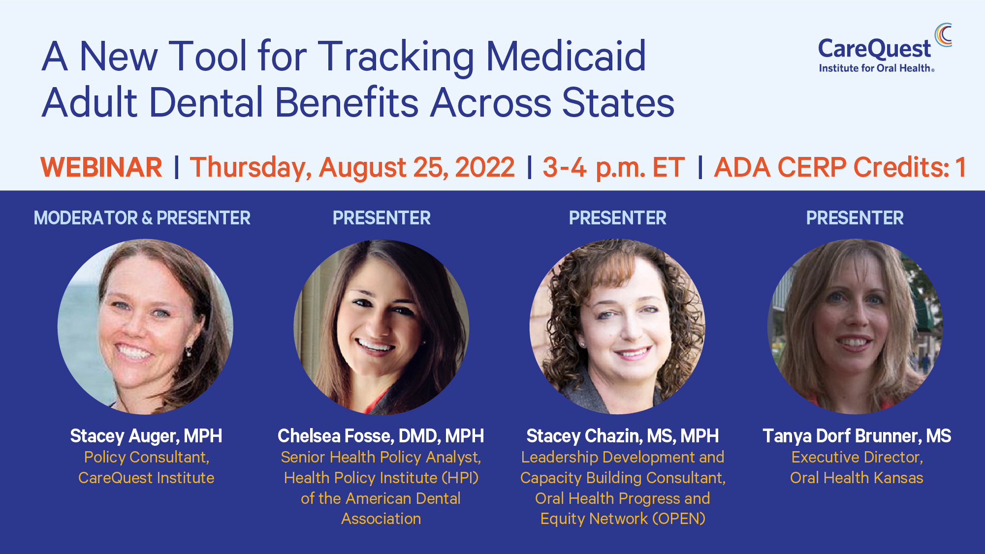 A New Tool for Tracking Medicaid Adult Dental Benefits Across States